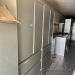 84" Steelcase 3 Drawer File w/ 2 Door Upper Storage Cabinet